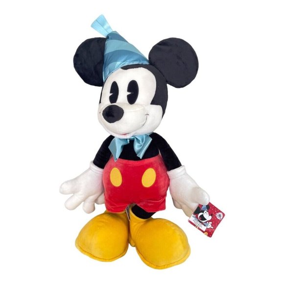 Disney Parks Mickey Mouse Birthday Plush Let's Celebrate Mickey’s 90th Birthday - Picture 2 of 7